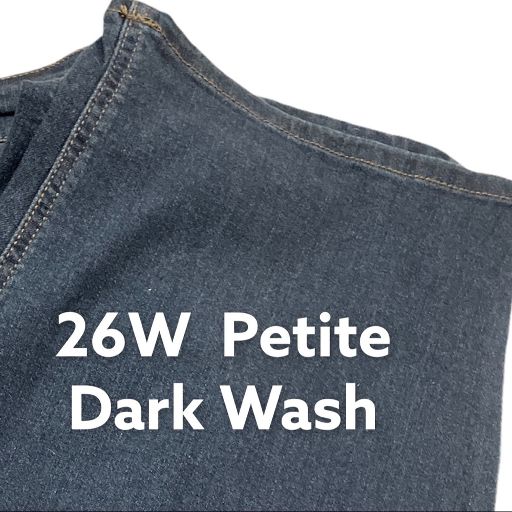 Petite, Terra Sky, Straight Leg, Mid Rise, 26W - Picture 4 of 5